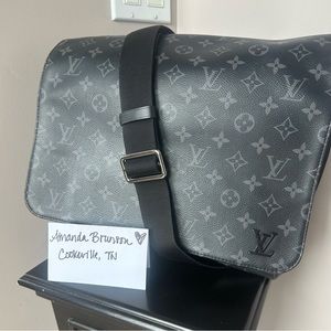 Louis Vuitton Monogram Eclipse Messenger Bag